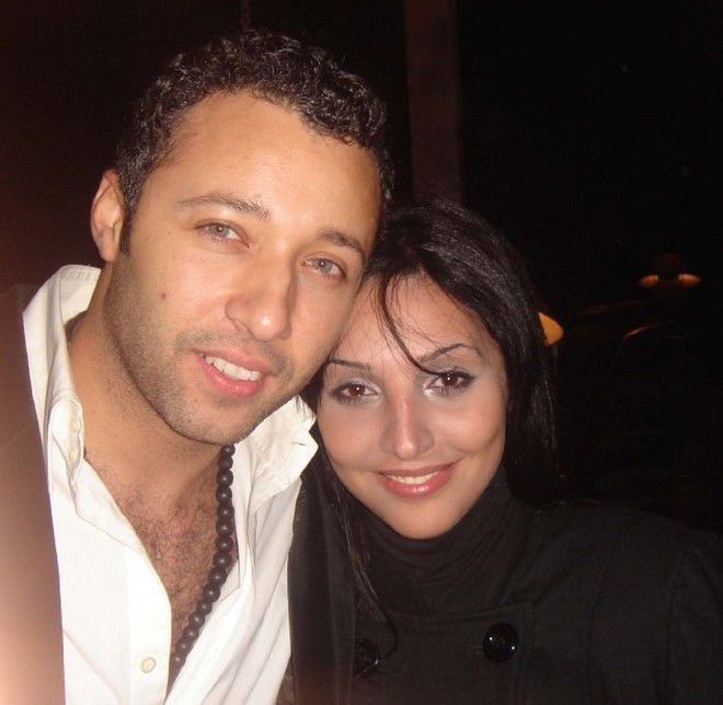 أحمد فهمي وزوجته