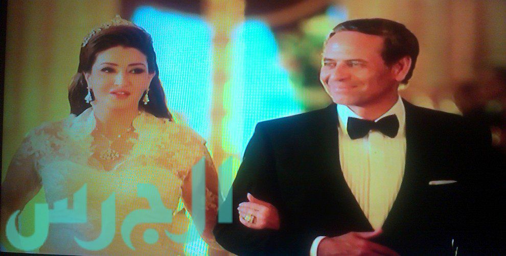 زفاف غادة عبد الرازق في السيدة الأولى (2)