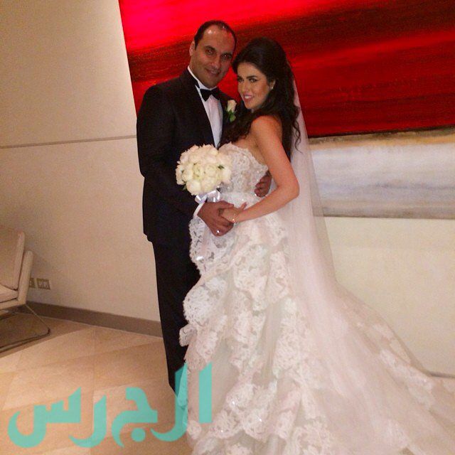 حفل زفاف هنادي ابنة فيفي عبده (9)