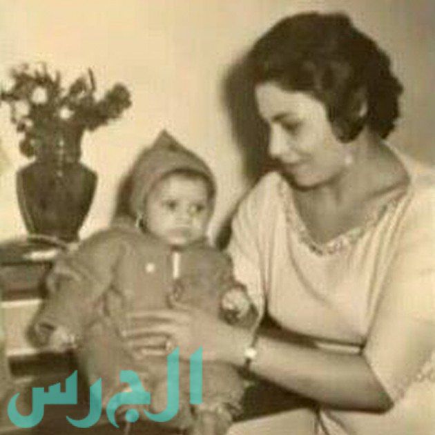 والدة غادة عبد الرازق وشقيقها المتوفي خليل