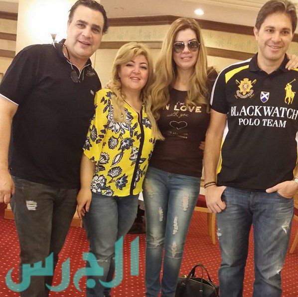 رانيا فريد شوقي وزوجها ومها أحمد