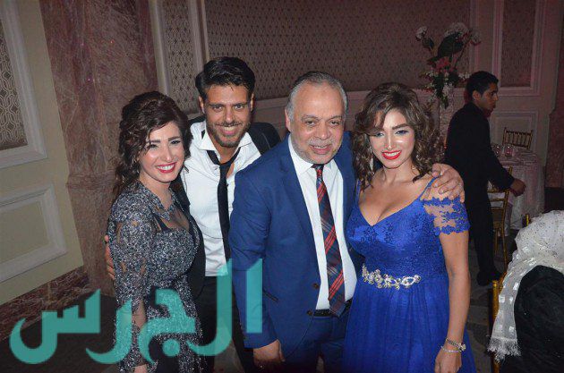 النجوم في حفل زفاف المخرج محمد النقلي (23)