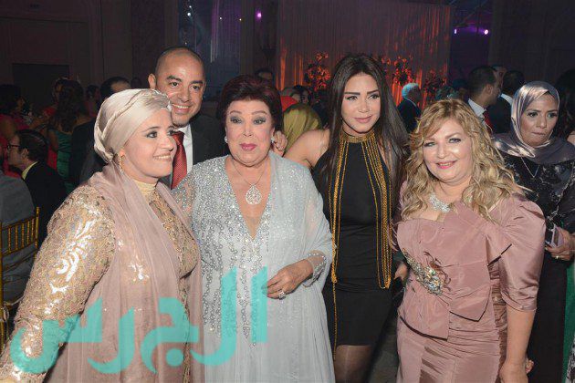 النجوم في حفل زفاف المخرج محمد النقلي (3)