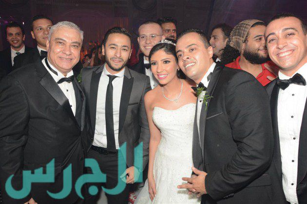 النجوم في حفل زفاف المخرج محمد النقلي (30)