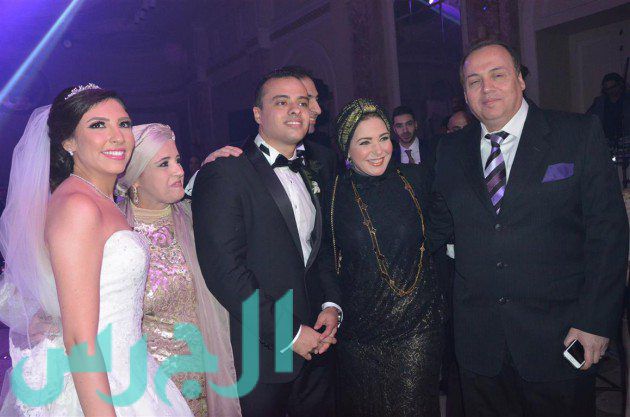 النجوم في حفل زفاف المخرج محمد النقلي (8)