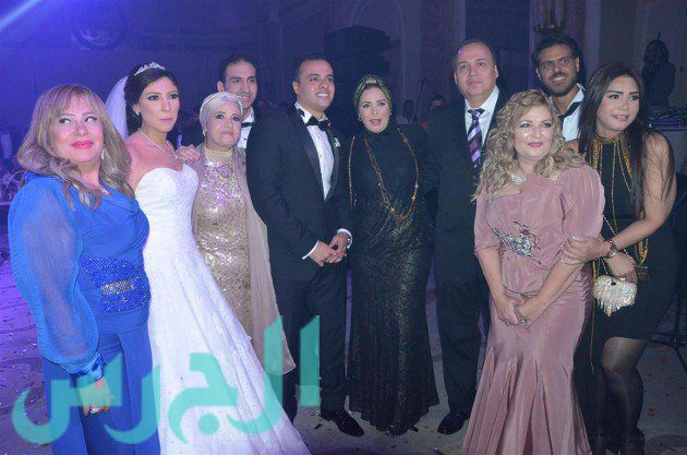 النجوم في حفل زفاف المخرج محمد النقلي (9)