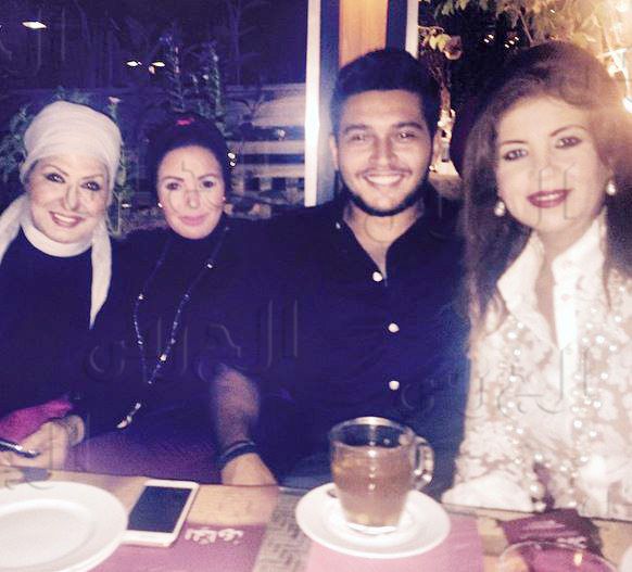 سهير رمزي، صابرين وابنها نور والإعلامية بوسي شلبي