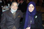 الممثلة المعتزلة شمس البارودي وزوجها الفنان حسن يوسف