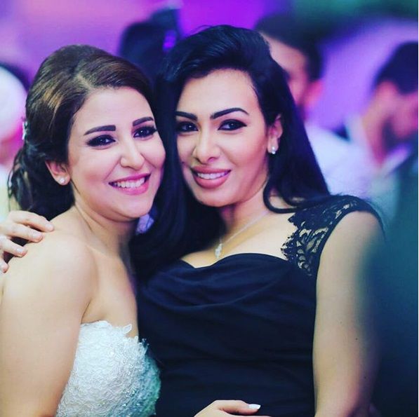 ميرهان حسين في حفل زفاف علياء عساف