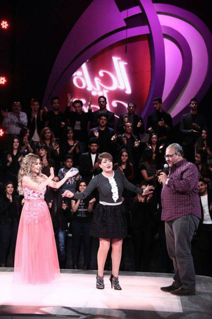 لوسي وبيومي فؤاد ضيفا النجمة رزان مغربي في برنامج (الحياة حلوة)
