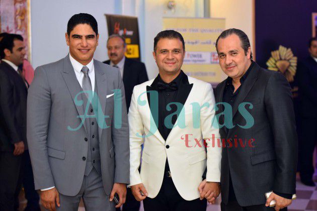 أحمد أبو هشيمة مع رجال الأعمال