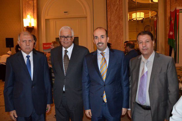 سفير فلسطين وسفير البحرين ومحمد أبوزيد