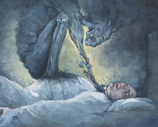 شلل النوم عند الأديان هو مس شيطاني تحكم بالجسد
