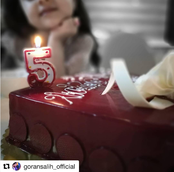 برواس حسين تحتفل بعيد ميلاد ابنتها