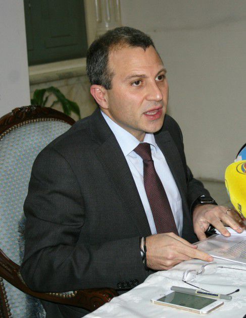الوزير اللبناني جبران باسيل