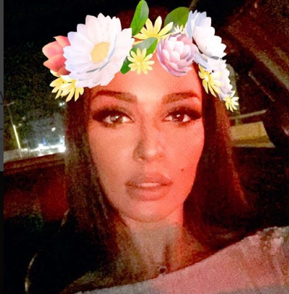 نادين نجيم وأول صورة لها ببرنامج Snapchat