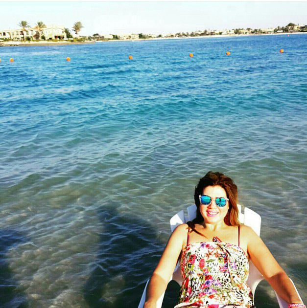 رانيا فريد شوقي تستمتع بعطلتها الصيفية