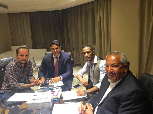محمد رمضان وقع عقداً مع أحمد أبو هشيمة
