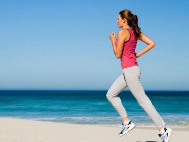 عند  الركض يخشر الشخص 40% من السعرات الحرارية عن المشي