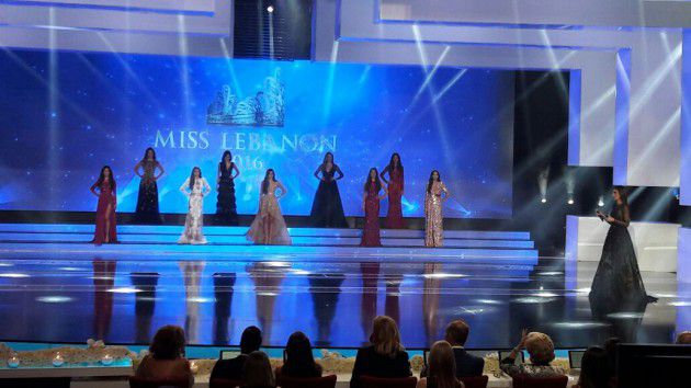 المشتركات في حفل ملكة جمال لبنان