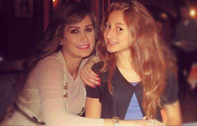 ريم نصري تحتفل بعيد ميلاد ابنتها