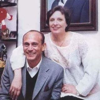 محمد صبحي وزوجته الراحلة