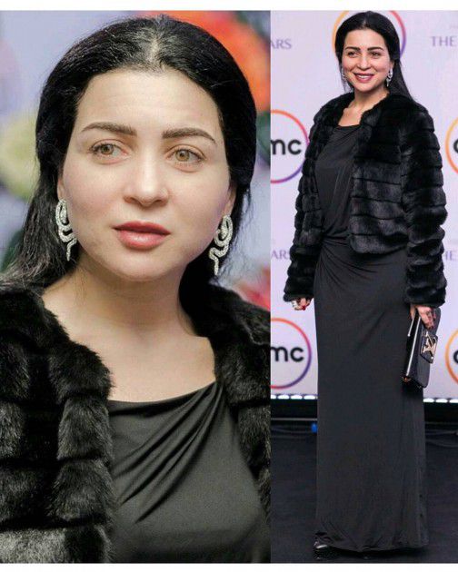 الممثلة المصرية مي عز الدين بإطلالة غير أنيقة تماماً