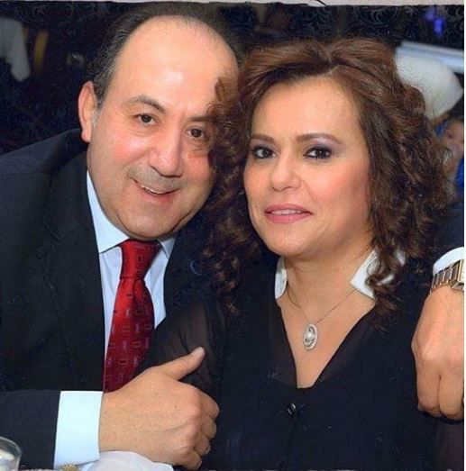محمد خير جراح وزوجته