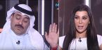 المذيعة الكويتية سازديل تطلب يد الفنان الكويتي خالد أمين على الهواء