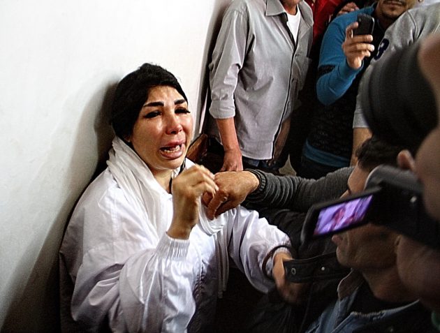 الممثلة المصرية غادة في السجن