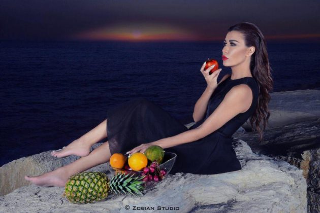 النجمة اللبنانية نادين الراسي