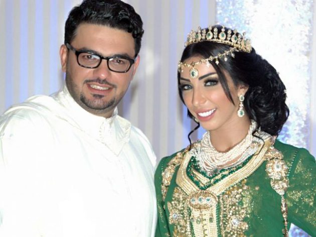 محمد الترك مع زوجته الفنانة دنيا بطمة