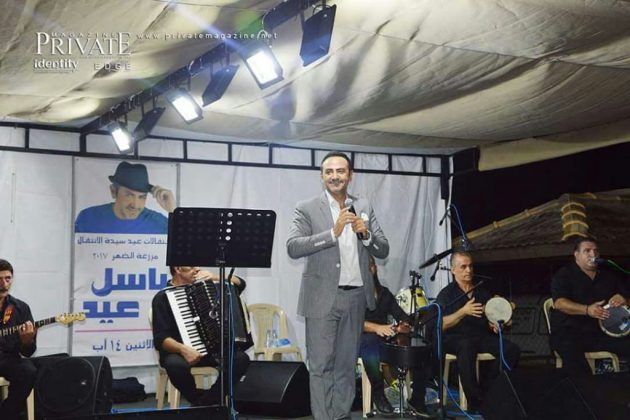 باسل عيد على المسرح