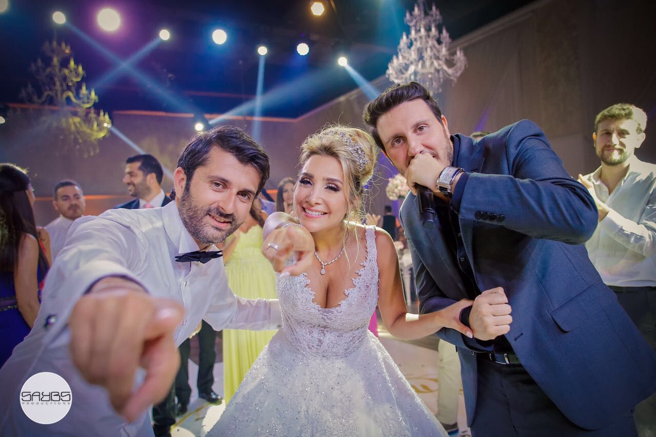 الفنان اللبناني مارك عبد النور يحي حفل زفاف جوي سلامة