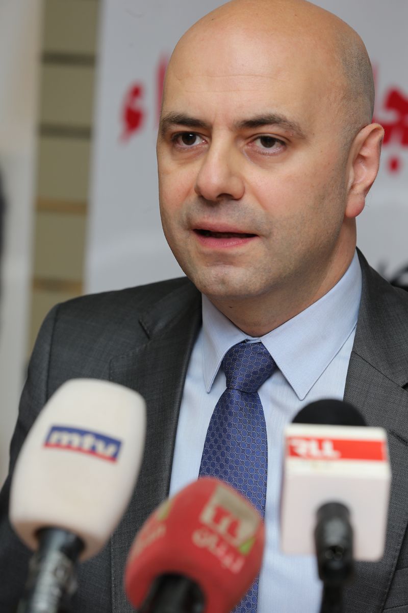 وزير الصحة اللبناني غسان حاصباني