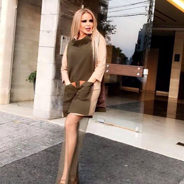 النجمة اللبنانية رولا سعد بأغرب سروال