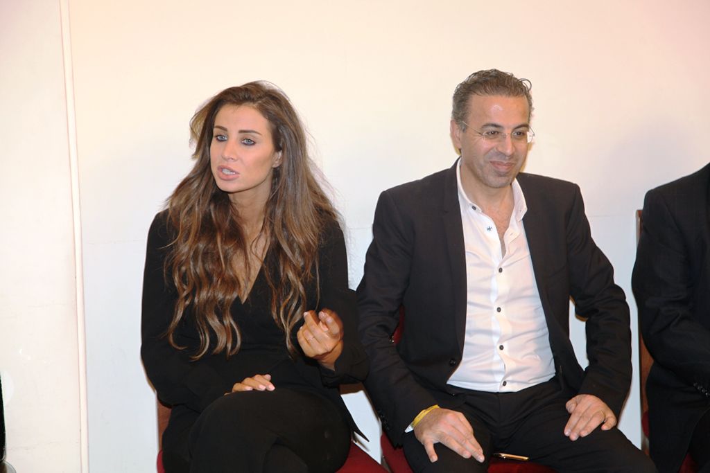 دكتور التجميل الأهم في الوطن العربي نادر صعب وزوجته الإعلامية أنابيلا هلال
