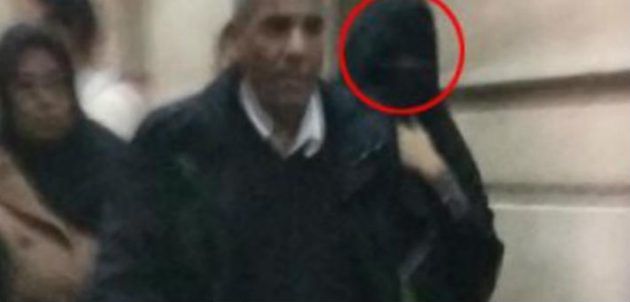 شيما ترتدي النقاب داخل المحكمة