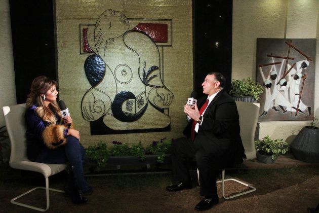 بوسي شلبي تجي لقاءات تلفزيونية مع الضيوف