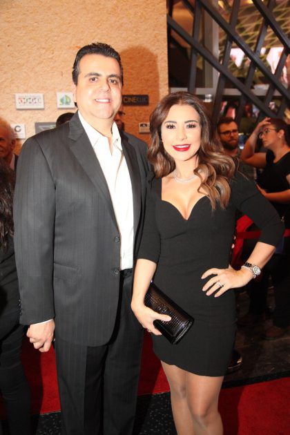 النجمة اللبنانية ماغي بو غصن والمنتج العربي الأهم جمال سنان