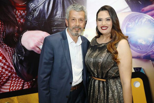 الممثل القدير ناظم عيسى والممثلة اللبنانية لمى مرعشلي