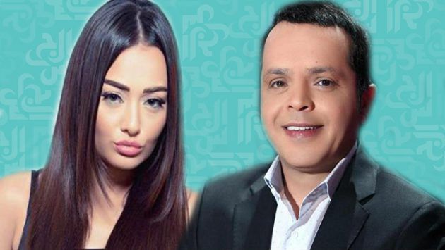النجمان المصريان محمد هنيدي وراندا البحيري