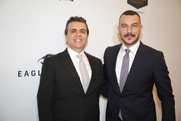 النجم السوري باسل خياط والمنتج اللبناني جمال سنان