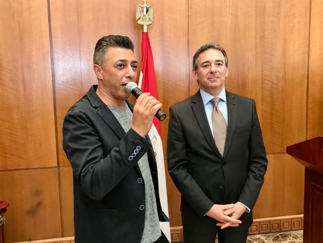 السفارة المصرية تكرم عمر العبداللات