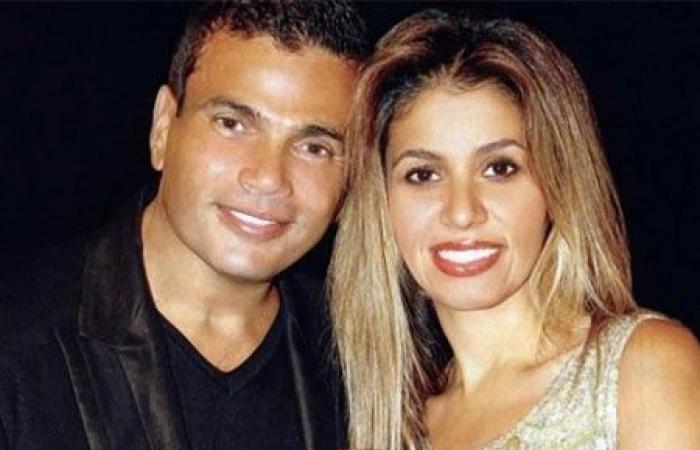 عمرو دياب مع زوجته الثانية زينة عاشور