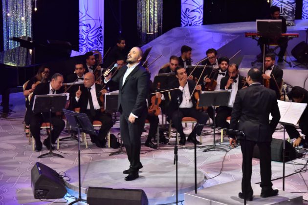 رامي عياش يغني لمصر في الأوبرا - صور