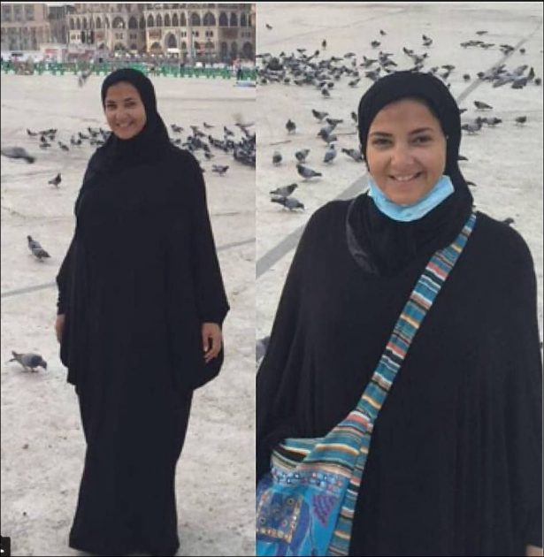دنيا سمير غانم بالحجاب -صورة