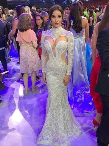 وصيفة ملكة جمال لبنان ميرا طفيلي وإطلالتها في ملكة جمال العالم