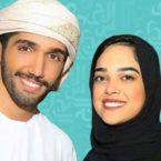 ممثل اماراتية ركلت زوجها بقوة - فيديو
