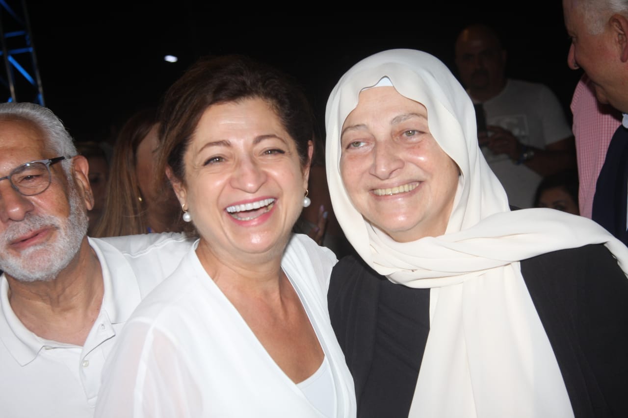 بهية الحريري ممثلة رئيس الوزراء سعد الحريري
